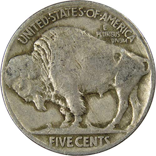 1924 Indian Head Buffalo Nickel 5 Cent Piece VG Very Good 5c US Coin Collectible