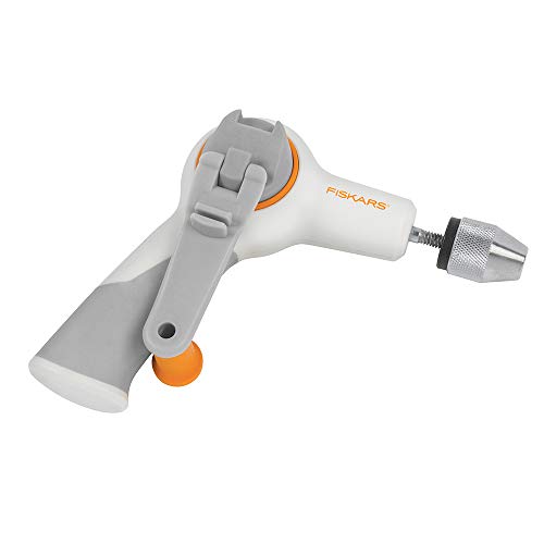 Fiskars Crafts DIY Precision Hand Drill, Grey, White/Gray