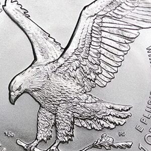 2023 Lot of (20) 1 oz American Eagle Silver Bullion Coins Brilliant Uncirculated in Original United States Tube and Certificates of Authenticity $1 BU