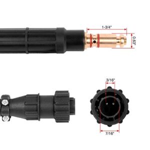 YESWELDER Flexible MIG Welding Gun Torch Stinger 100Amp 10ft (3m) Replacement for Lincoln Magnum 100L K530-6