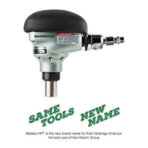 Metabo HPT Palm Nailer | Pro Preferred Brand of Pneumatic Nailers | Over-molded Rubber Grip | 360 Degree Swivel Fitting | Magnetic Nose | Ideal For Tight Spaces | 5-Year Warranty | NH90AB