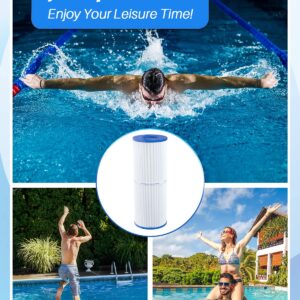 POOLPURE PLFPRB25-IN Hot Tub Filter Replace Unicel C-4326, Guardian 413-106, Filbur FC-2375, FC-2370, 3005845, 17-2327, 100586, 33521, 25392, 817-2500, 5X13 Drop in Spa Filter 2 Pack