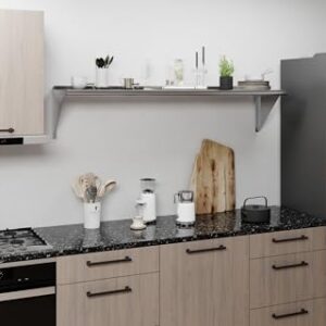 AmGood 14" X 60" Stainless Steel Wall Shelf | Metal Shelving | Garage, Laundry, Storage, Utility Room | Restaurant, Kitchen | Food Prep | NSF Certified