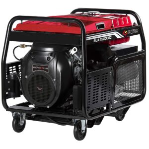 A-iPower SUA15000ECV 15000-Watt Portable Generator Gas Powered Electric Start, 15000 Watt, EPA/CARB Sell to All 50 States