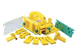 microjig grr-ripper gr-281 complete 3d pushblock system, yellow