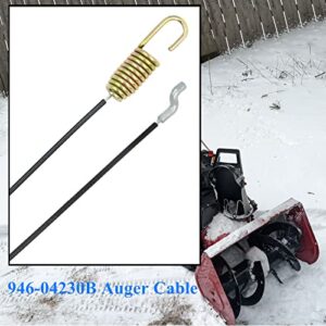 AILEETE 946-04230B Auger Clutch Cable for MTD Craftsman Troy-Bilt Yard Machines Yard Man Snowblowers 746-04230 746-04230A 946-04230 946-04230A