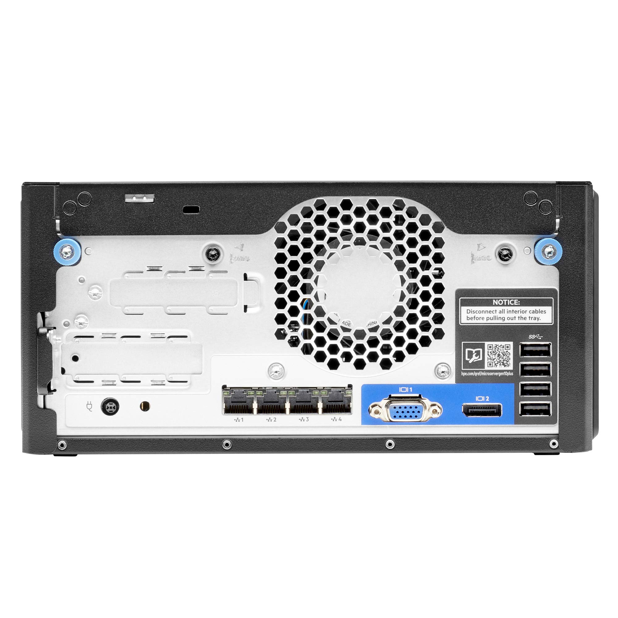 HP MicroServer Gen10 Plus Tower Server for Business, Intel Xeon E-2224 3.4GHz, 32GB RAM, 8TB Storage, RAID, Windows Server 2016