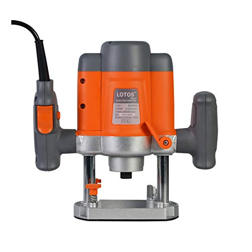 Lotos ER001 Electric Plunge Wood Router with Edge