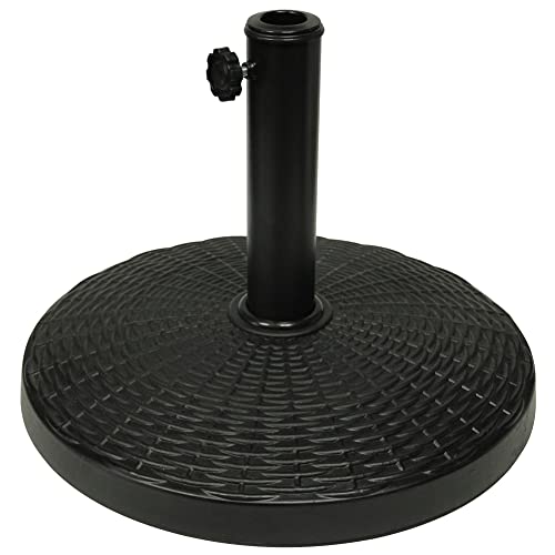 Blissun 22 lbs Heavy Duty Patio Market Umbrella Base Stand (16.5")