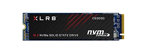 PNY XLR8 CS3030 500GB M.2 PCIe NVMe Gen3 x4 Internal Solid State Drive (SSD), Read up to 3,500 - M280CS3030-500-RB