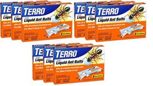 terro prefilled liquid ant killer ii baits, 3-packs of 6 baits each (3)