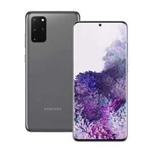 samsung galaxy s20+ plus (5g) 128gb sm-g986b (gsm only | no cdma) factory unlocked smartphone - international version (cosmic grey)