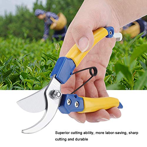 Pruning Shears Multi-function Plant Flower Scissor Cutter Branch Pruner Clippers Razor Hardware Tool for Tree Bonsai Gardening,Gardening Shears Scissors Grass Clippers