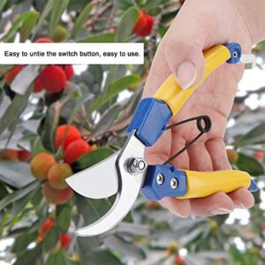 Pruning Shears Multi-function Plant Flower Scissor Cutter Branch Pruner Clippers Razor Hardware Tool for Tree Bonsai Gardening,Gardening Shears Scissors Grass Clippers