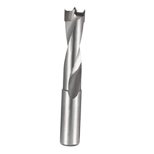 uxcell Brad Point Drill Bits for Wood 10mm x 68mm Right Turning Carbide for Woodworking Carpentry Drilling Tool