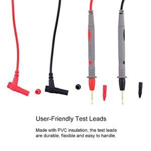 Multimeter Test Leads Banana Plug Digital Multimeter Probes Electrical Test Probe 20A 1000V Borbede