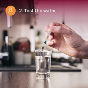 Well Water Test Kit for Drinking Water - Quick and Easy Home Water Testing Kit for Bacteria Nitrate Nitrite pH Manganese & More | Made in The USA in Line with EPA Limits [NO MAILING Required]