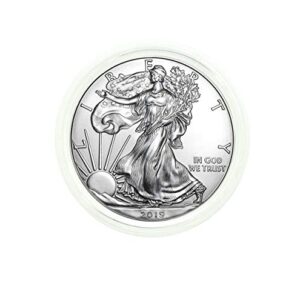 2019 - American Silver Eagle in Plastic Air Tite with our Certificate of Authenticity Dollar Uncirculated Us Mint