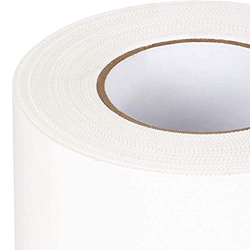 ELK Vapor Barrier Tape Moisture Barrier Seam and Seal Adhesive for Crawlspace Encapsulations, Carpet Padding, Masking, Underlayment or Marine Use, Waterproof 9 Mil Poly Tape (4 Inch x 180 Feet, White)