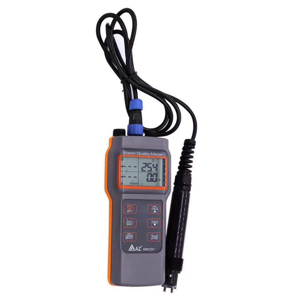 AZ-86031 5 in 1 Water Quality Meter Dissolved Oxygen Tester PH Meter PH Conductivity Salinity Temperature Meter AZ86031