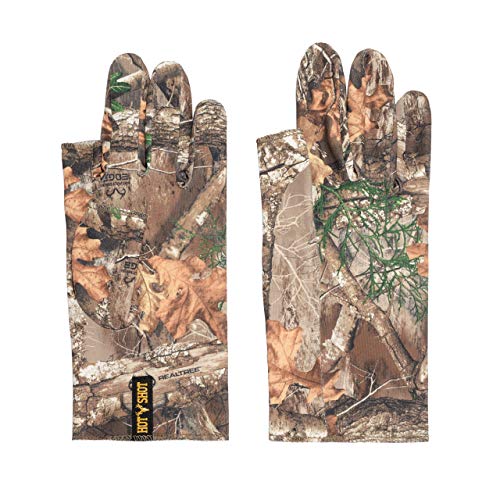 Hot Shot Men's Copperhead Stretch Three Finger Glove – Outdoor Hunting Gloves