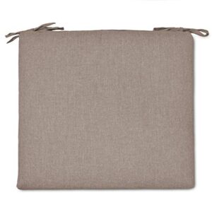 decor therapy patio outdoor seat cushion, 1 count (pack of 1), taupe