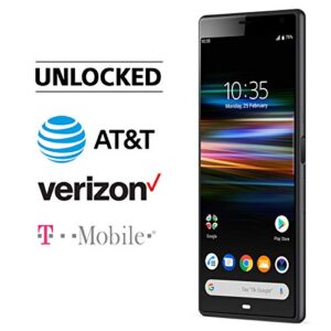 Sony Xperia 10 Plus GSM Unlocked Smartphone - Black