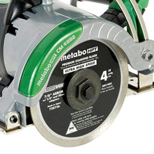 Metabo HPT Masonry Saw | 4-Inch Diamond Blade | Cuts Pavers, Concrete, Tile & More | CM4SB2