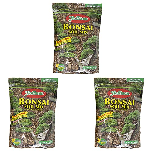 Hoffman 10708 Bonsai Soil Mix, 2 Quarts, 3 Pack