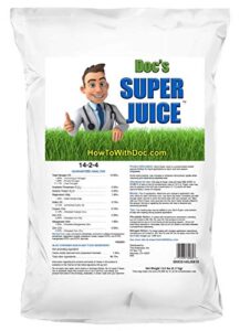 super juice all in one soluble supplement lawn fertilizer