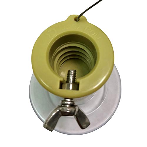 DOCAZOO DocaPole Light Bulb Changer for High Ceilings and Recessed Lights; Compatible with DocaPole Telescoping Extension Pole (Pole Not Included), Suction Cup Style