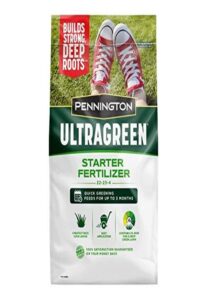 pennington ultragreen starter lawn fertilizer, 14 lbs, covers 5000 sq ft