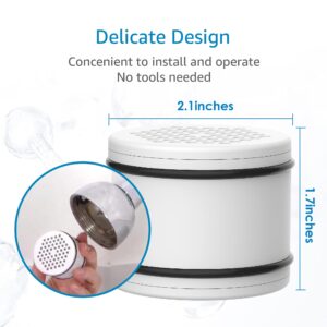 AQUACREST WHR-140 Shower Filter Replacement Cartridge for Culligan® WHR-140, WSH-C125, ISH-100, HSH-C135, Shower Head Water Filter, with Advanced KDF Filtration Material, Pack of 3