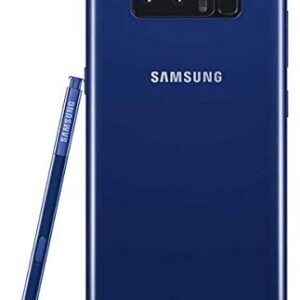 Samsung Galaxy Note 8 N950U 64GB Unlocked GSM 4G LTE Android Smartphone w/Dual 12 MegaPixel Camera (Renewed) (Deep Sea Blue)