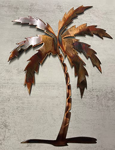 Palm Tree Metal Wall Art Decor in 12", 16", 18" 20", 26",30" and 36"