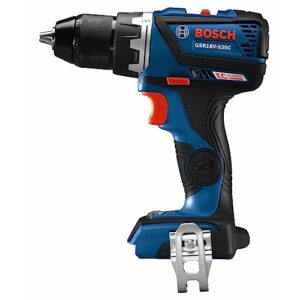 BOSCH GSR18V-535CN 18V EC Brushless Connected-Ready Compact Tough 1/2 In. Drill/Driver (Bare Tool)