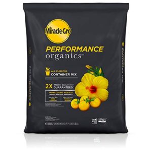 miracle-gro performance organics all purpose container mix 16 qt. (only available in ca)