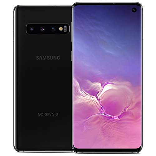 Samsung Galaxy S10 Factory Unlocked Android Cell Phone | US Version | 512GB of Storage | Fingerprint ID and Facial Recognition | Long-Lasting Battery | U.S. Warranty | Prism Black