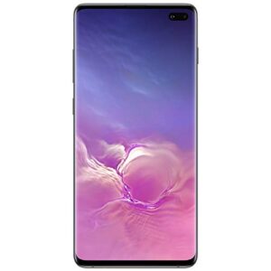 samsung galaxy s10+ factory unlocked android cell phone | us version | 1tb of storage | fingerprint id and facial recognition | long-lasting battery | ceramic black