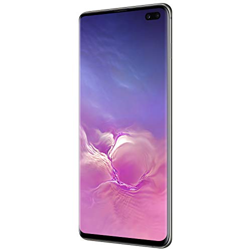 Samsung Galaxy S10+ Factory Unlocked Android Cell Phone | US Version | 1TB of Storage | Fingerprint ID and Facial Recognition | Long-Lasting Battery | Ceramic Black