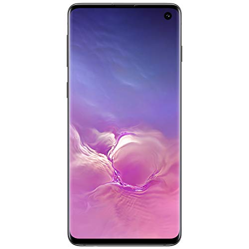 Samsung Galaxy S10 Factory Unlocked Android Cell Phone | US Version | 128GB of Storage | Fingerprint ID and Facial Recognition | Long-Lasting Battery | Prism Black (SM-G973U1ZKAX)