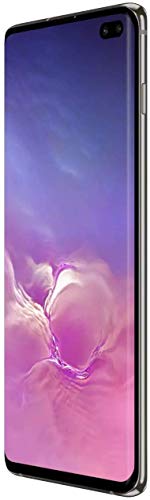 Samsung Galaxy S10+ Factory Unlocked Android Cell Phone | US Version | 512GB of Storage | Fingerprint ID and Facial Recognition | Long-Lasting Battery | Ceramic Black (SM-G975UCKEXAA)