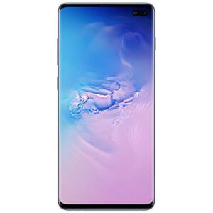 samsung galaxy s10 factory unlocked android cell phone | us version | 512gb of storage | fingerprint id and facial recognition | long-lasting battery | u.s. warranty | prism blue