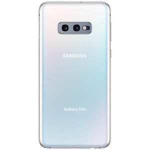 Samsung Galaxy S10e Factory Unlocked Android Cell Phone | US Version | 256GB of Storage | Fingerprint ID and Facial Recognition | Long-Lasting Battery | U.S. Warranty | Prism White