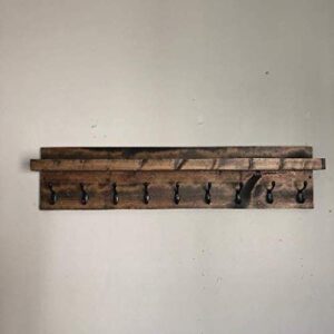 Coat Rack with Shelf (Choose your Length) Towel Rack Entryway Organizer Wall Mounted