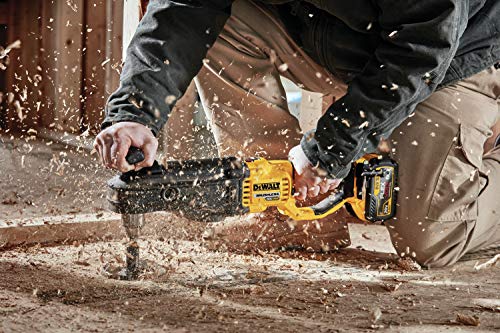 DEWALT 60V MAX* Right Angle Drill with E-Clutch System Kit, In-Line Stud/Joist (DCD470X1)