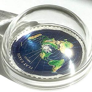 2019 DE Great Conspiracies PowerCoin Flat Earth 2 Oz Silver Coin 10$ Palau 2019 Proof