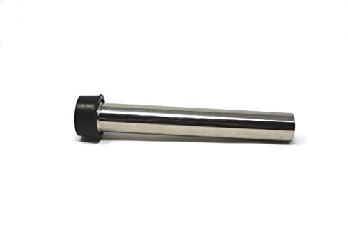 Regency Stainless Steel Metal Bar Sink Overflow Pipe: 10" Inches High for 1-1/2" Drain Hole