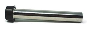 regency stainless steel metal bar sink overflow pipe: 10" inches high for 1-1/2" drain hole