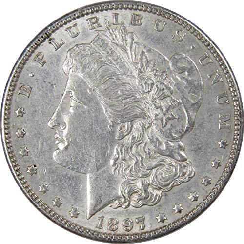 1897 Morgan Dollar XF EF Extremely Fine 90% Silver $1 US Coin Collectible